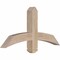 Ekena Millwork Bellingham Smooth Timber Gable Bracket, Douglas Fir, 36"W x 18"H x 3 1/2"D x 3 1/2"F, 12/12 Pitch GBW036X18X0404BEL00SDF - alternate 2